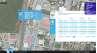 Vue satellitaire historique des positions