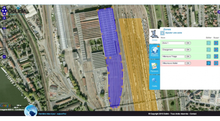 Gestion des zones de surveillance
