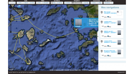 Liste des voyages Annabella en Grèce
